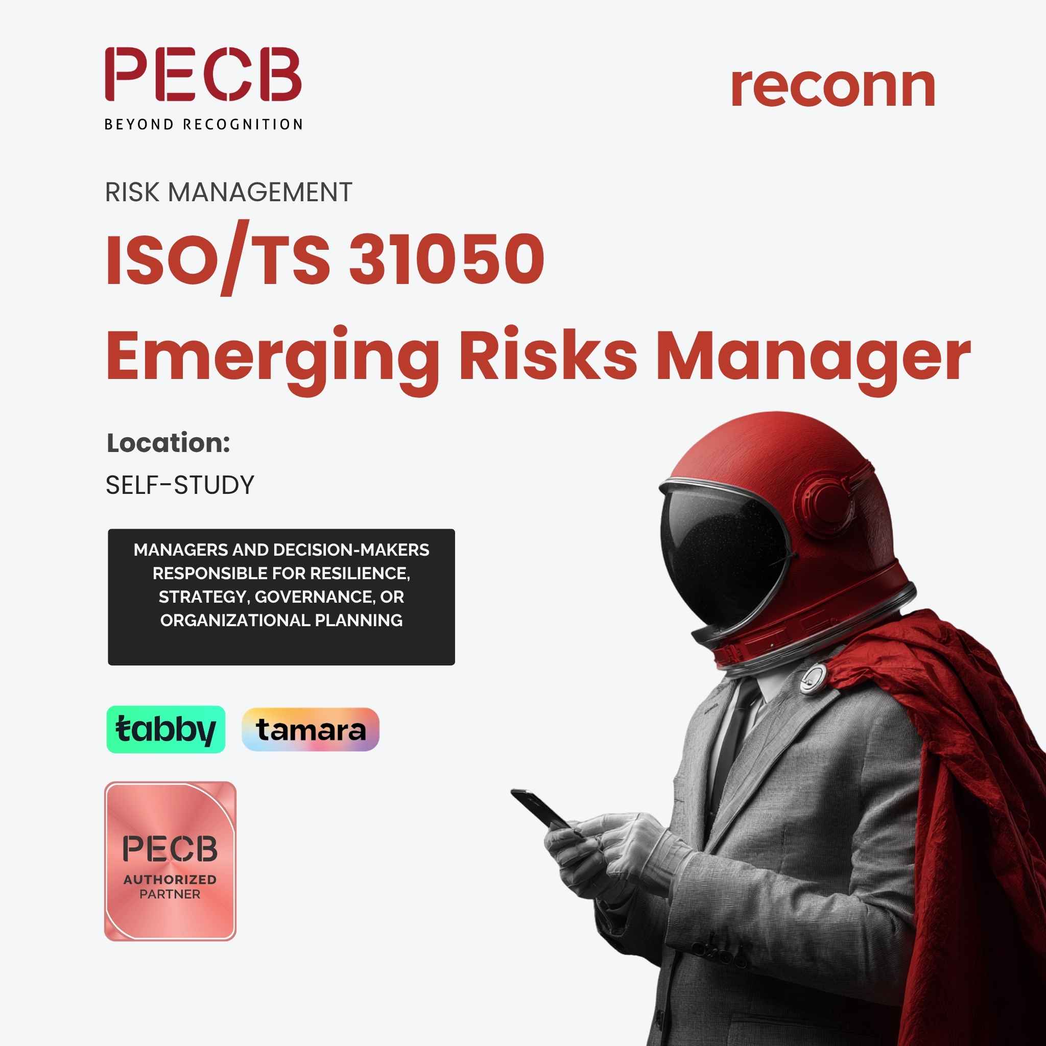 PECB ISO 31050 Emerging Risk Manager Certification training course.
