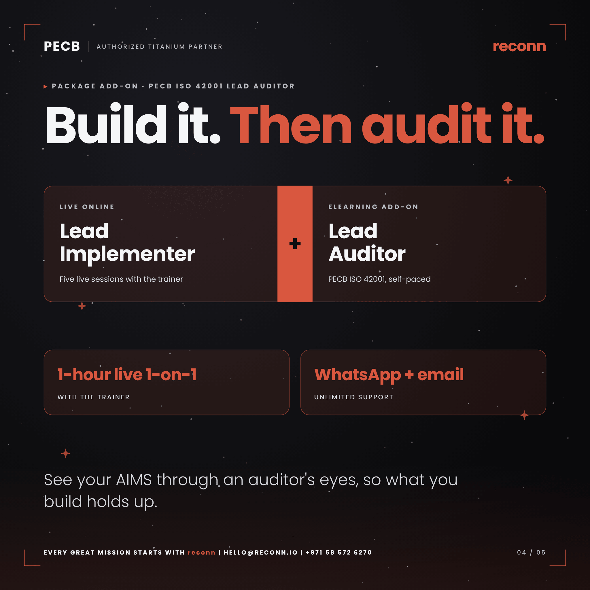 PECB ISO 42001 Lead Auditor eLearning add-on for the live online Lead Implementer package