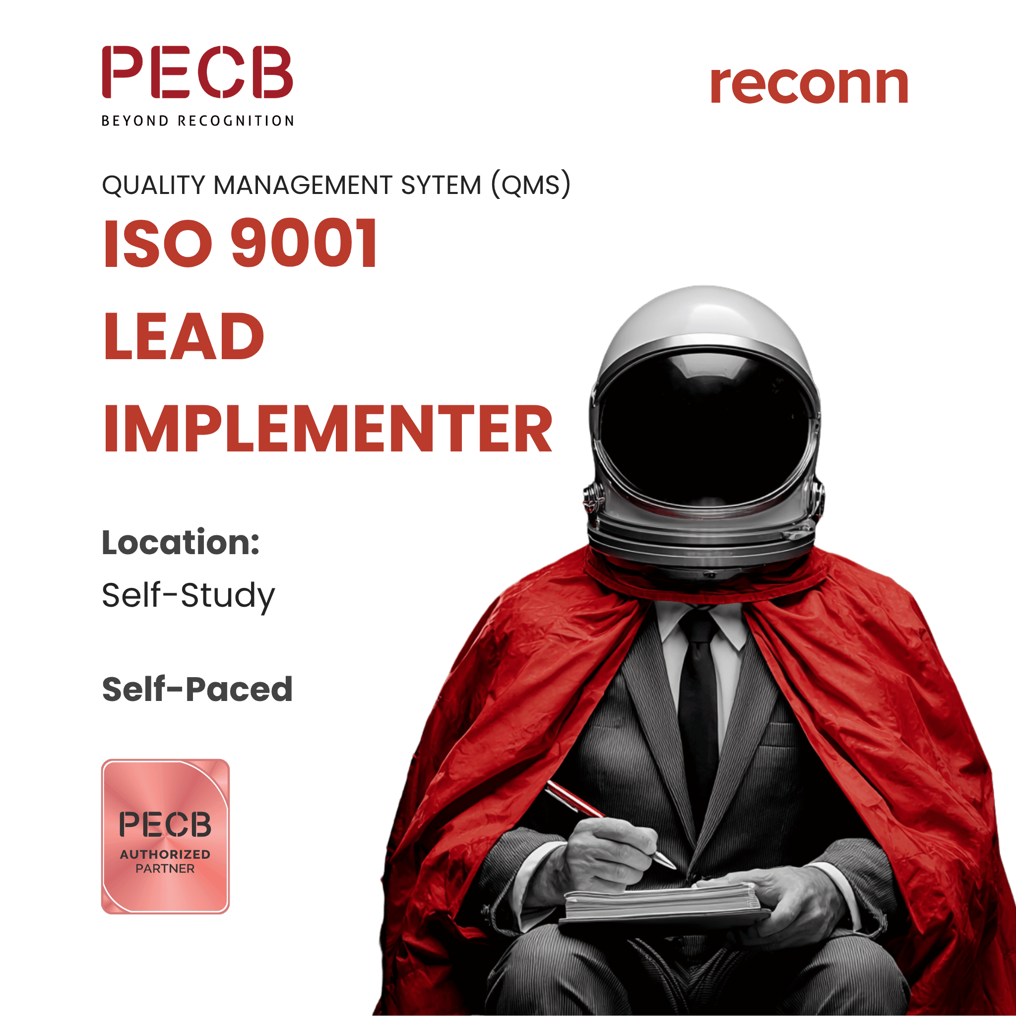 PECB ISO 9001 Lead Implementer Certification Training - eLearning - reconn.io
