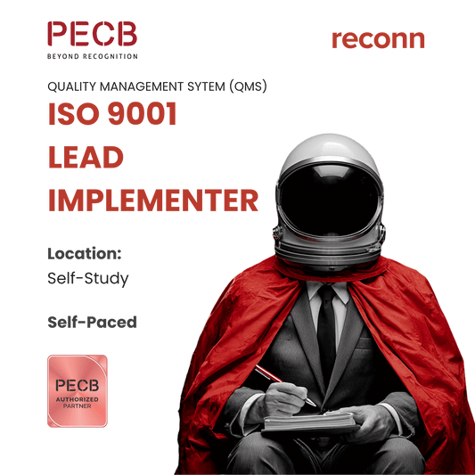 PECB ISO 9001 Lead Implementer Certification Training - eLearning - reconn.io