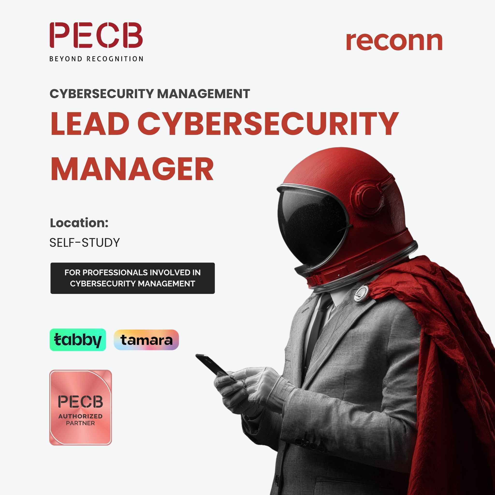 PECB LEAD CYBERSECURITY MANAGER, ONLINE CERTIFICATION. 2X EXAM VOUCHERS. 100% ONLINE. BUILD FOR PROFESSIONAL INVOLVED IN CYBERSECURITY MANAGEMENT, COMPLIANCE, GAP ANALYSIS AND RISK MANAGEMENT
